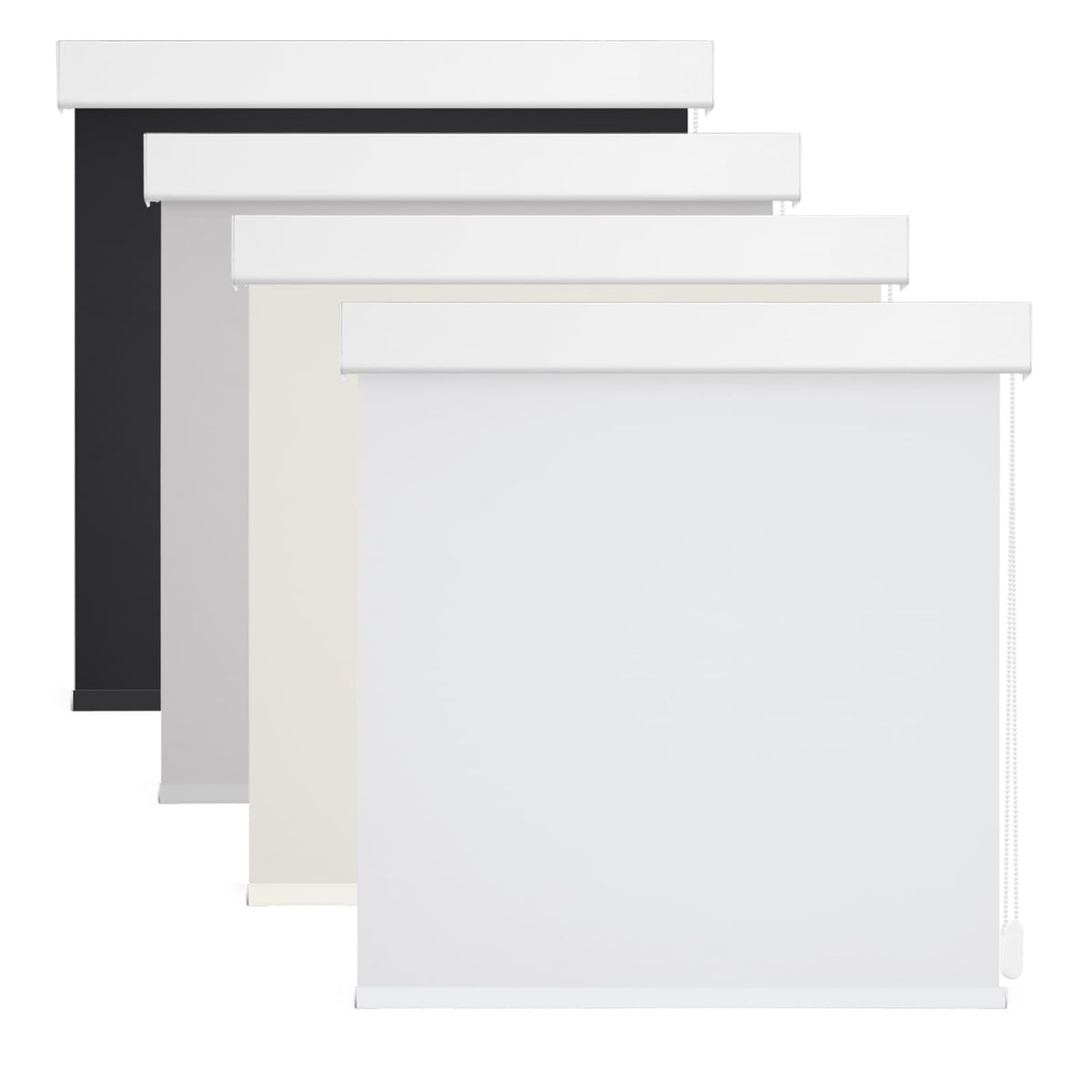 Changshade Custom Corded Solar Roller Shades, Light Filtering Window Blinds for UV, Glare and Heat Control, Custom Size Shades for Office, Living Room, Bedroom and Kitchen