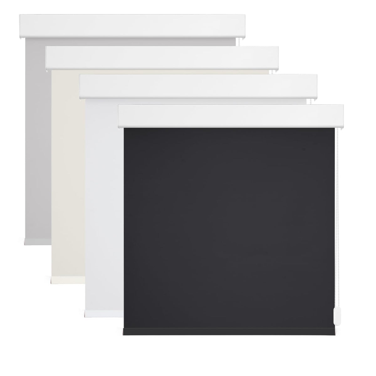 Changshade Custom Corded Solar Roller Shades, Light Filtering Window Blinds for UV, Glare and Heat Control, Custom Size Shades for Office, Living Room, Bedroom and Kitchen