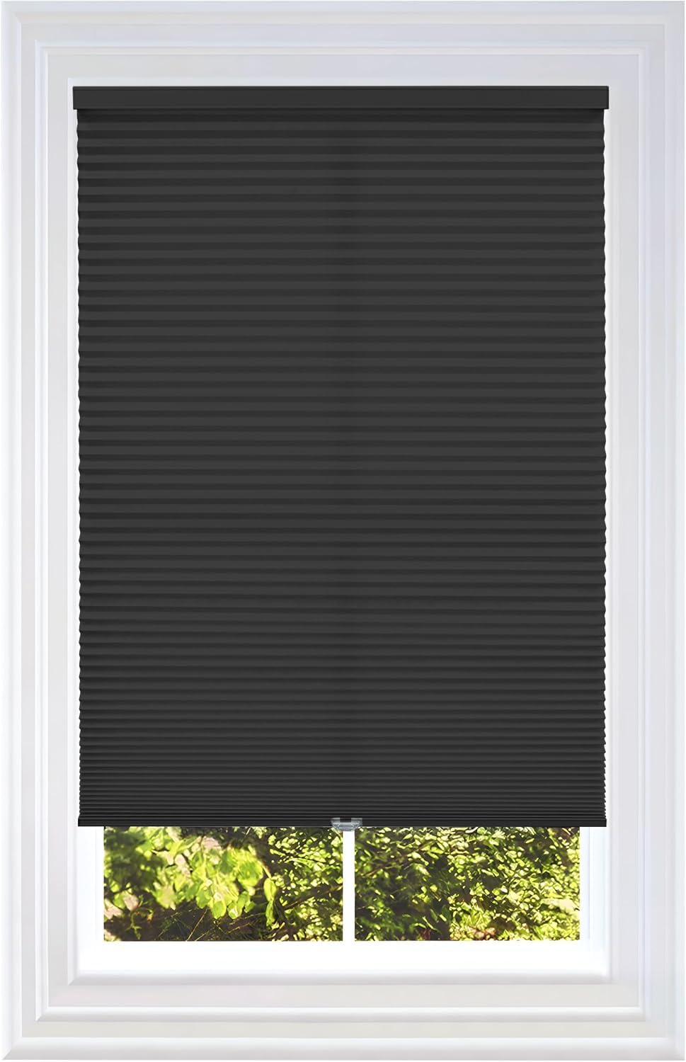 BlindsAvenue Cordless Cellular Shade, White, 35" W x 48" H