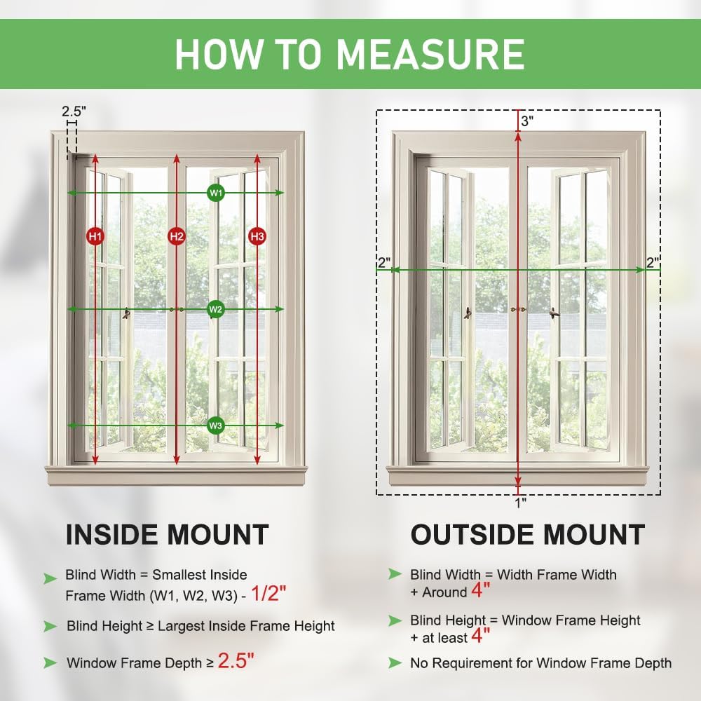 SEEYE 2 Inch Faux Wood Blinds for Indoor Windows with Crown Valance, Cordless Room Darkening Window Blind, 24" W x 60" H, Horizontal Wooden Shades for Bedroom, Kitchen, Office, Doors, White