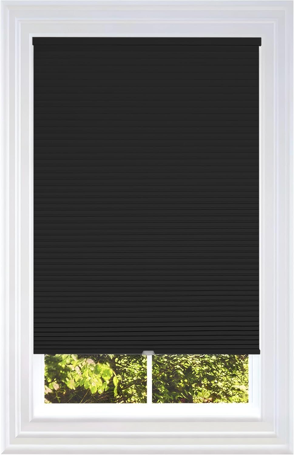 BlindsAvenue Cordless Cellular Shade, White, 30" W x 48" H