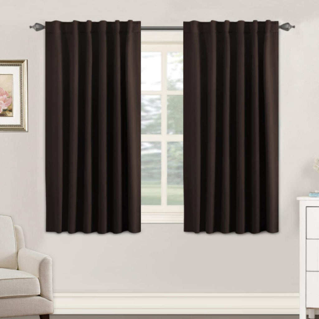H.VERSAILTEX Blackout Curtains Thermal Insulated Window Treatment Panels Room Darkening Blackout Drapes for Living Room Back Tab/Rod Pocket Bedroom Draperies, 52 x 84 Inch, Light Sage, 2 Panels