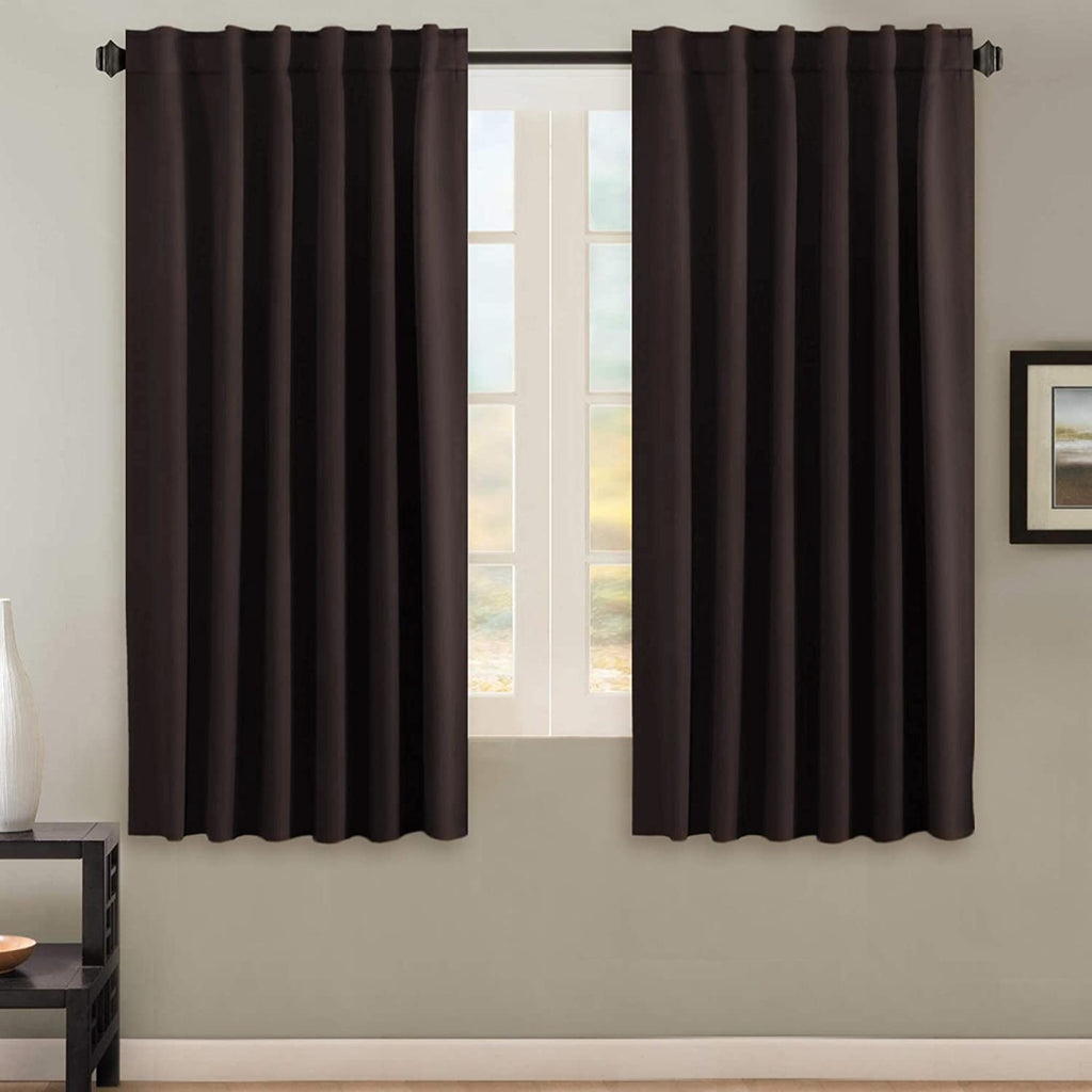 H.VERSAILTEX Blackout Curtains Thermal Insulated Window Treatment Panels Room Darkening Blackout Drapes for Living Room Back Tab/Rod Pocket Bedroom Draperies, 52 x 84 Inch, Light Sage, 2 Panels