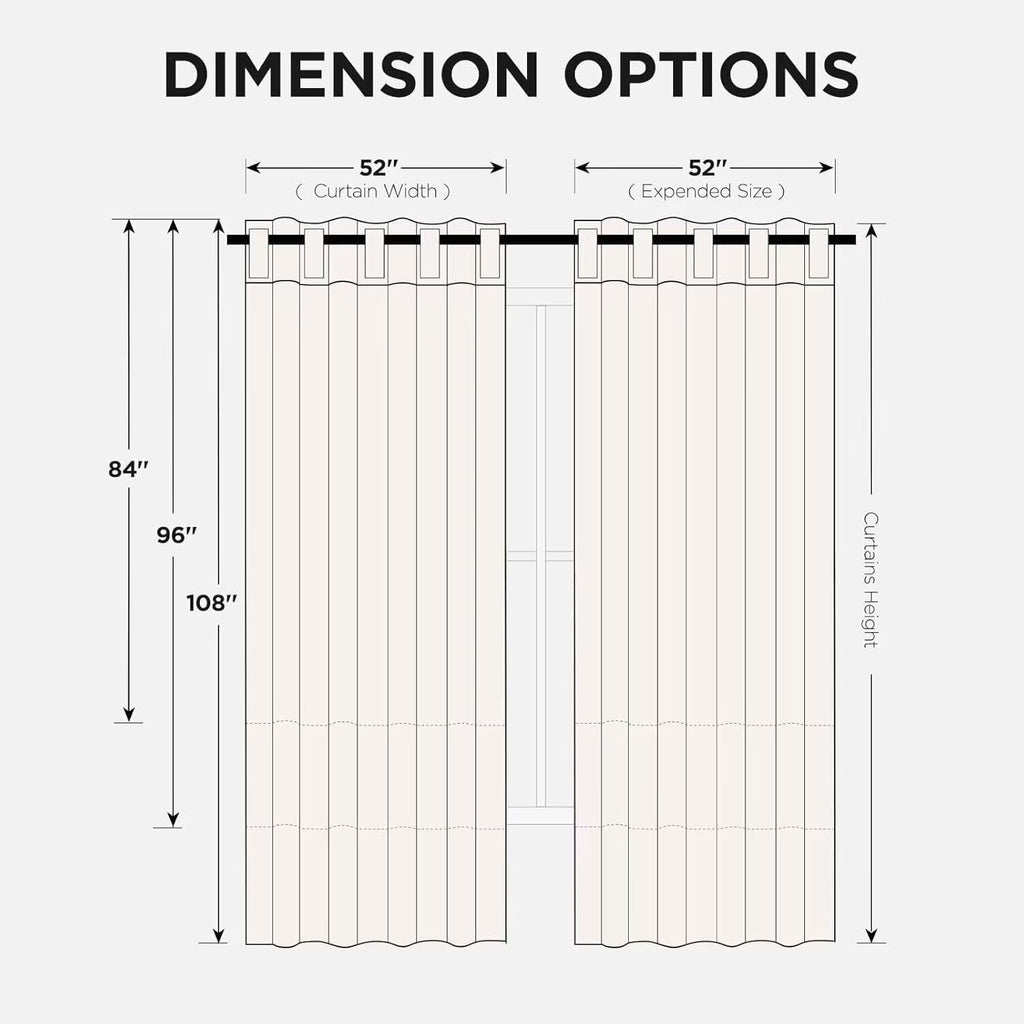 Joydeco Blackout Curtains 96 Inches Long, Thermal Insulated Black Out Curtains 2 Panels Set for Bedroom, Room Darkening Drapes for Living Room Window (W52 x L96 Inch, Navy Blue)