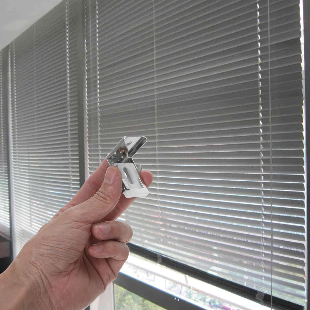 Zerodeko Blind Retainer Fittings Minimalist Design Mounting Brackets for Shades Universal Window Treatments
