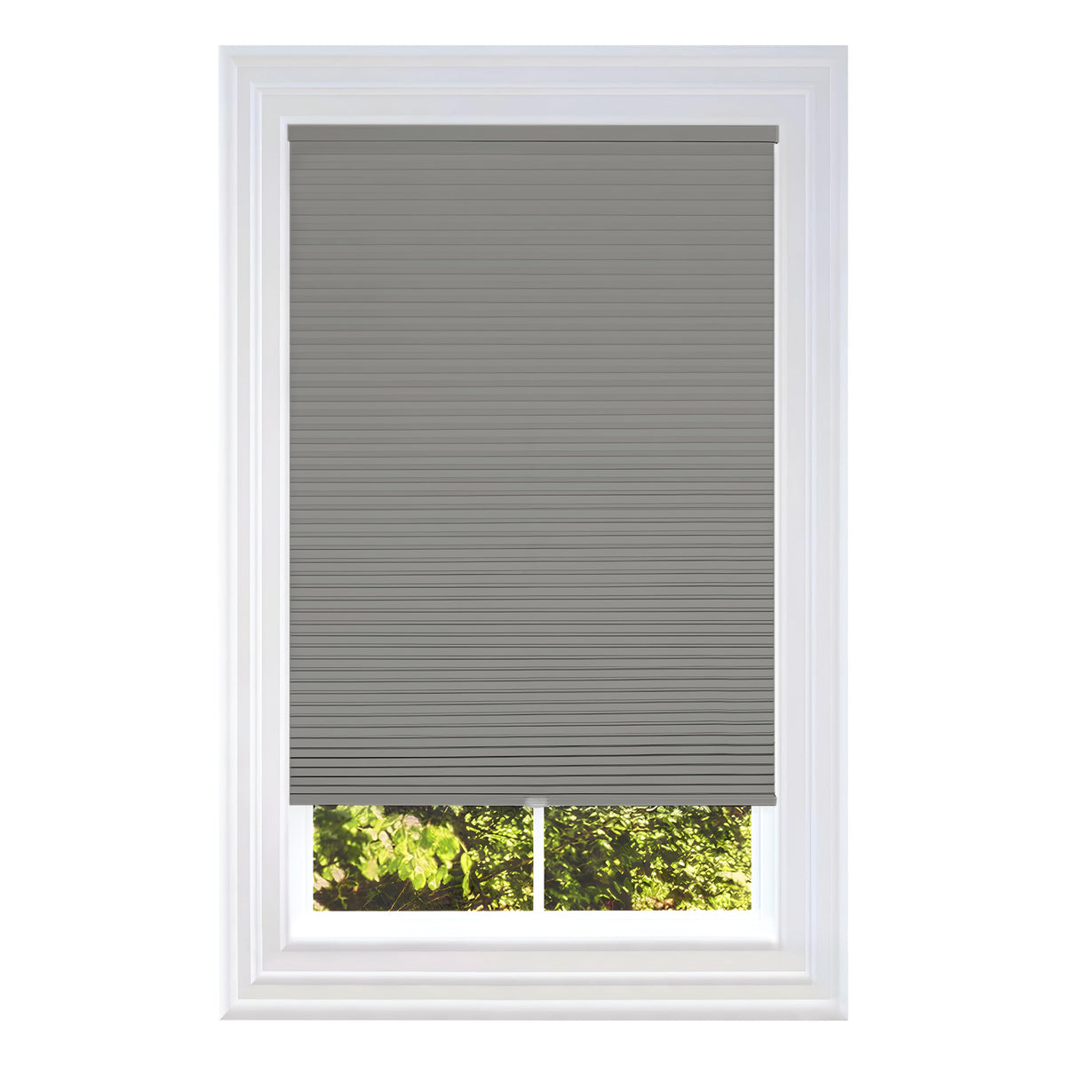 BlindsAvenue Cordless Cellular Shade, White, 30" W x 48" H