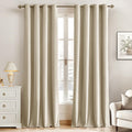 MIULEE Velvet Blackout Curtains Olive Green 52 x 96 Inch Length 2 Panels