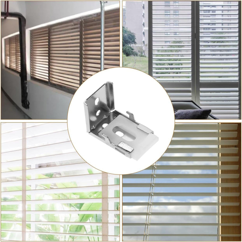 Zerodeko Blind Retainer Fittings Minimalist Design Mounting Brackets for Shades Universal Window Treatments