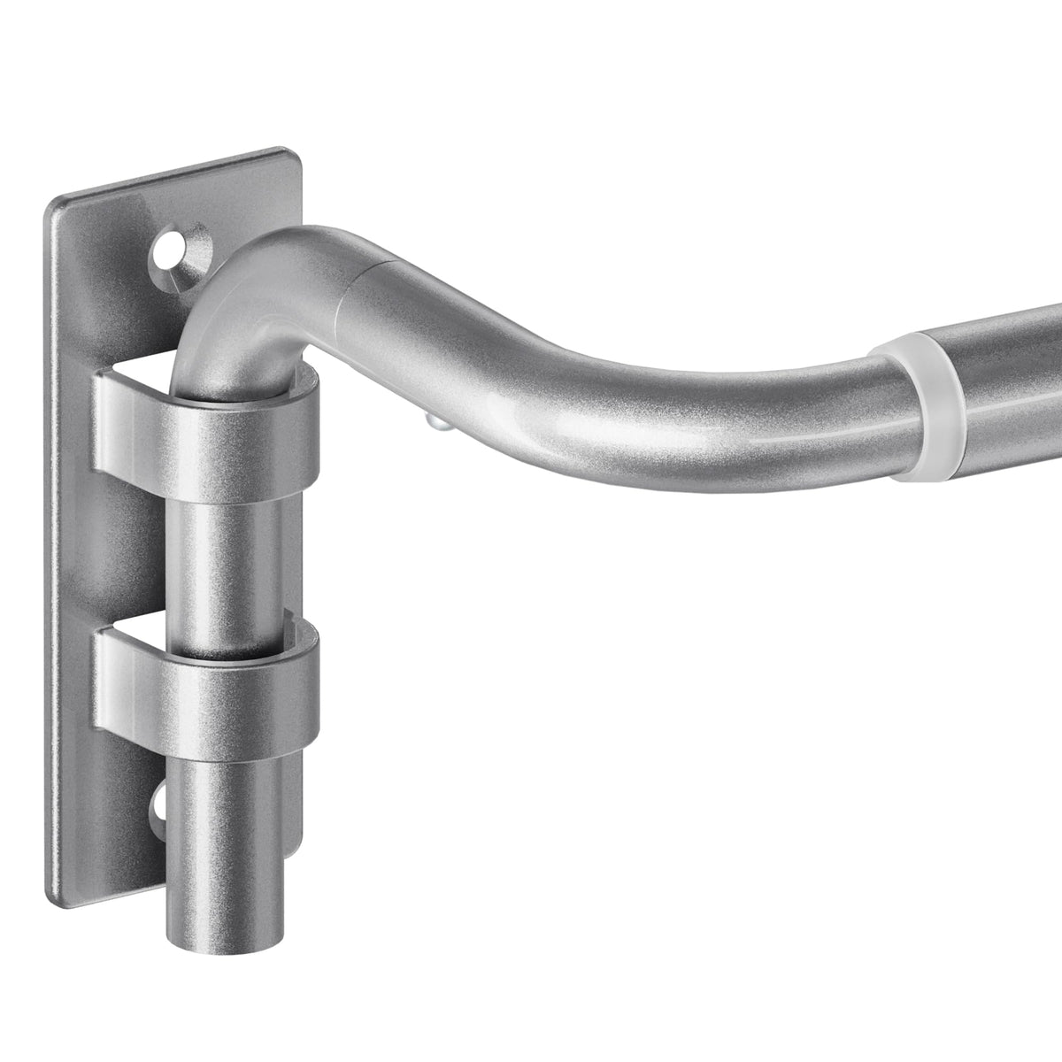 ENJOYBASICS 30-86" Wrap Around Curtain Rod, Quick Curtain Change, Black