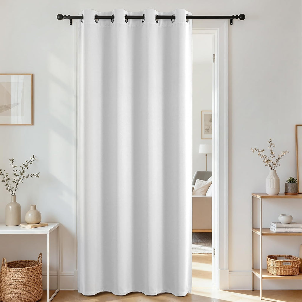 Joydeco Blackout Patio Sliding Door Curtains, Privacy Room Divider Curtains