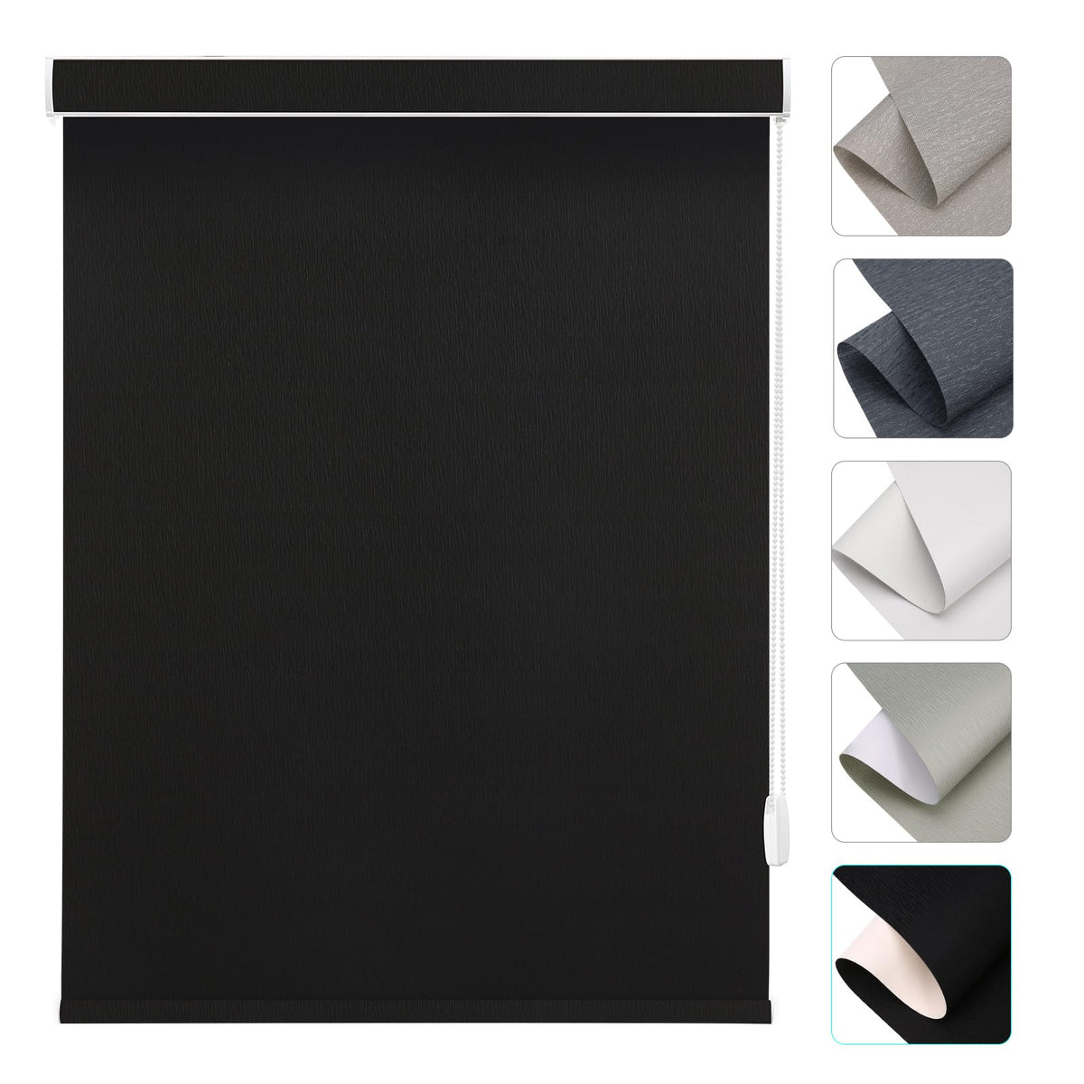 Changshade Custom Corded Solar Roller Shades, Light Filtering Window Blinds for UV, Glare and Heat Control, Custom Size Shades for Office, Living Room, Bedroom and Kitchen