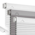 Grandekor No Drill Blackout Cellular Shades,34" W x 36" H,White