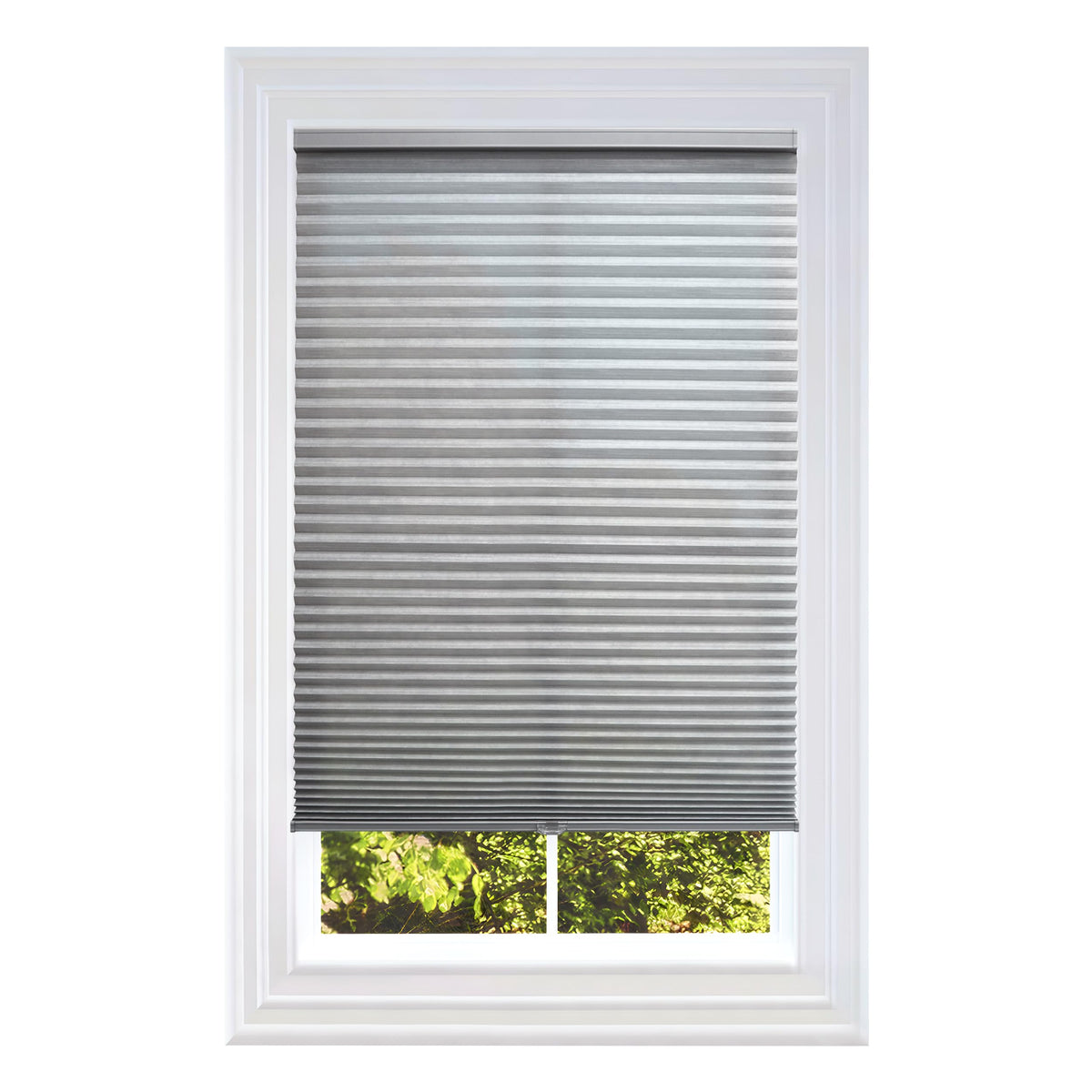 BlindsAvenue Cordless Cellular Shade, White, 35" W x 48" H