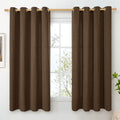 BGment Oatmeal Linen Curtains 84 Inch Length 2 Panels Set for Living Room