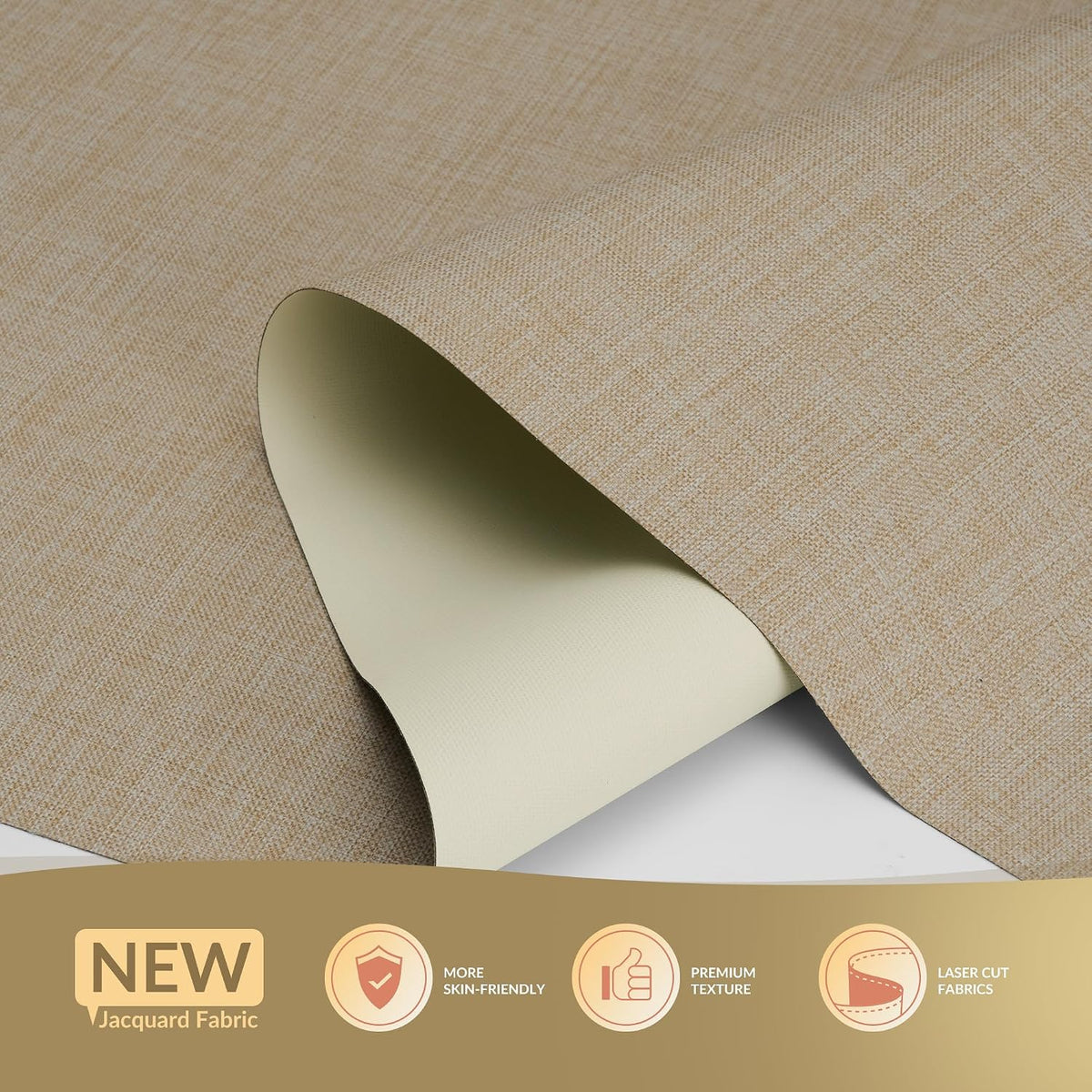 Blackout Roller Shades for Windows, Beige, Customize It
