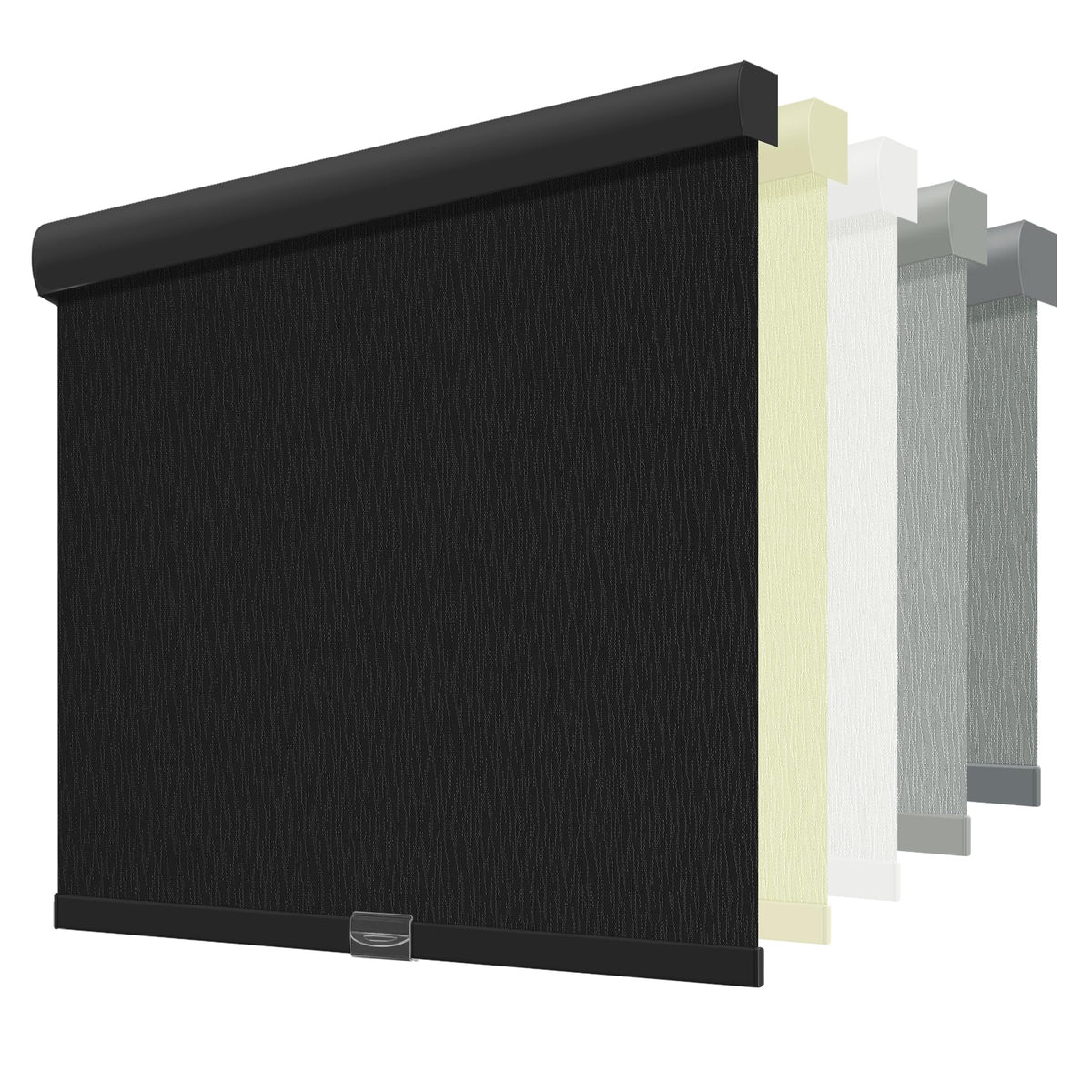 ChrisDowa Blackout Window Shades, Cordless Roller Blinds for Indoor Windows