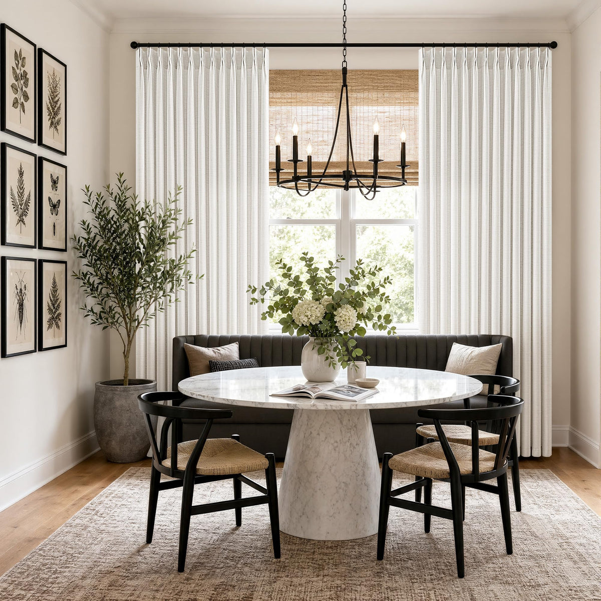BILEEHOME W72xL108 Inch Extra Wide Curtains for Bedroom High Ceiling Drapes