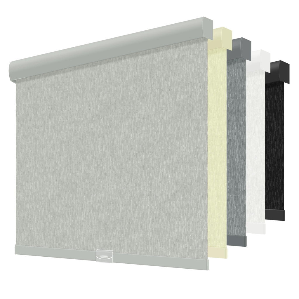 ChrisDowa Blackout Window Shades, Cordless Roller Blinds for Indoor Windows