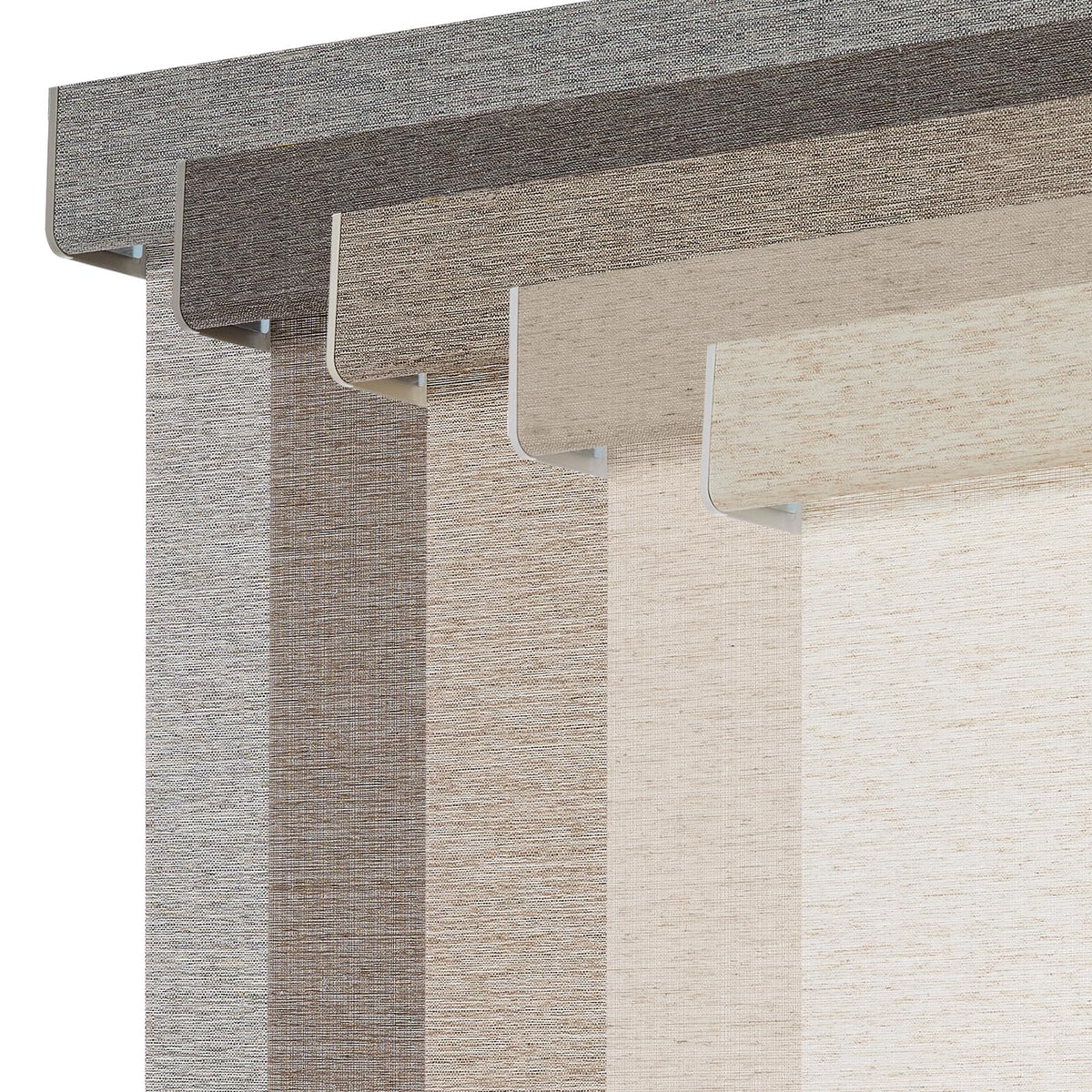 Persilux Light Filtering Roller Shades for Indoor Windows Blinds,Cordless,Linen Fabric,Thermal Insulated Fabric UV Protection Shades for Home,Office,Bedroom,Door,Light Filtering-Cream,16" W X 64" H