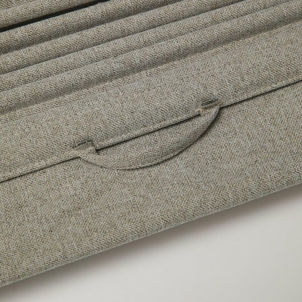 Changshade No Drill Roman Shades Cordless Blinds Blackout for Indoor Windows, Room Darkening Black Out Tension Rod No Hardware No Tools Inside Mount, Shade Size 27 Inches Wide 64 Inches High, Beige