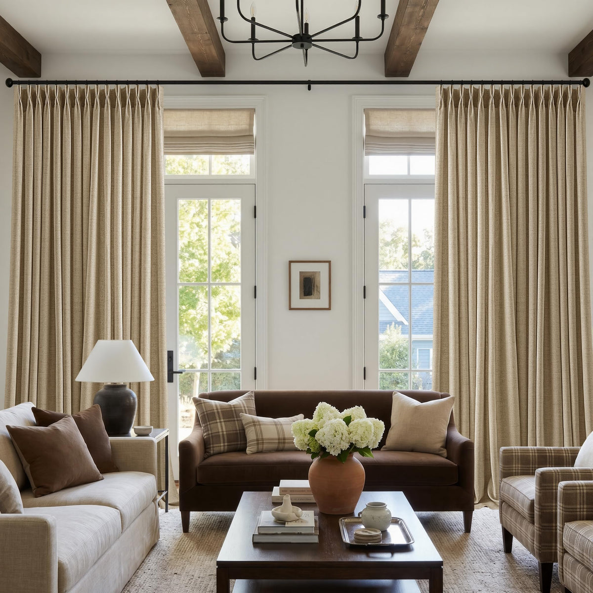 BILEEHOME W72xL108 Inch Extra Wide Curtains for Bedroom High Ceiling Drapes