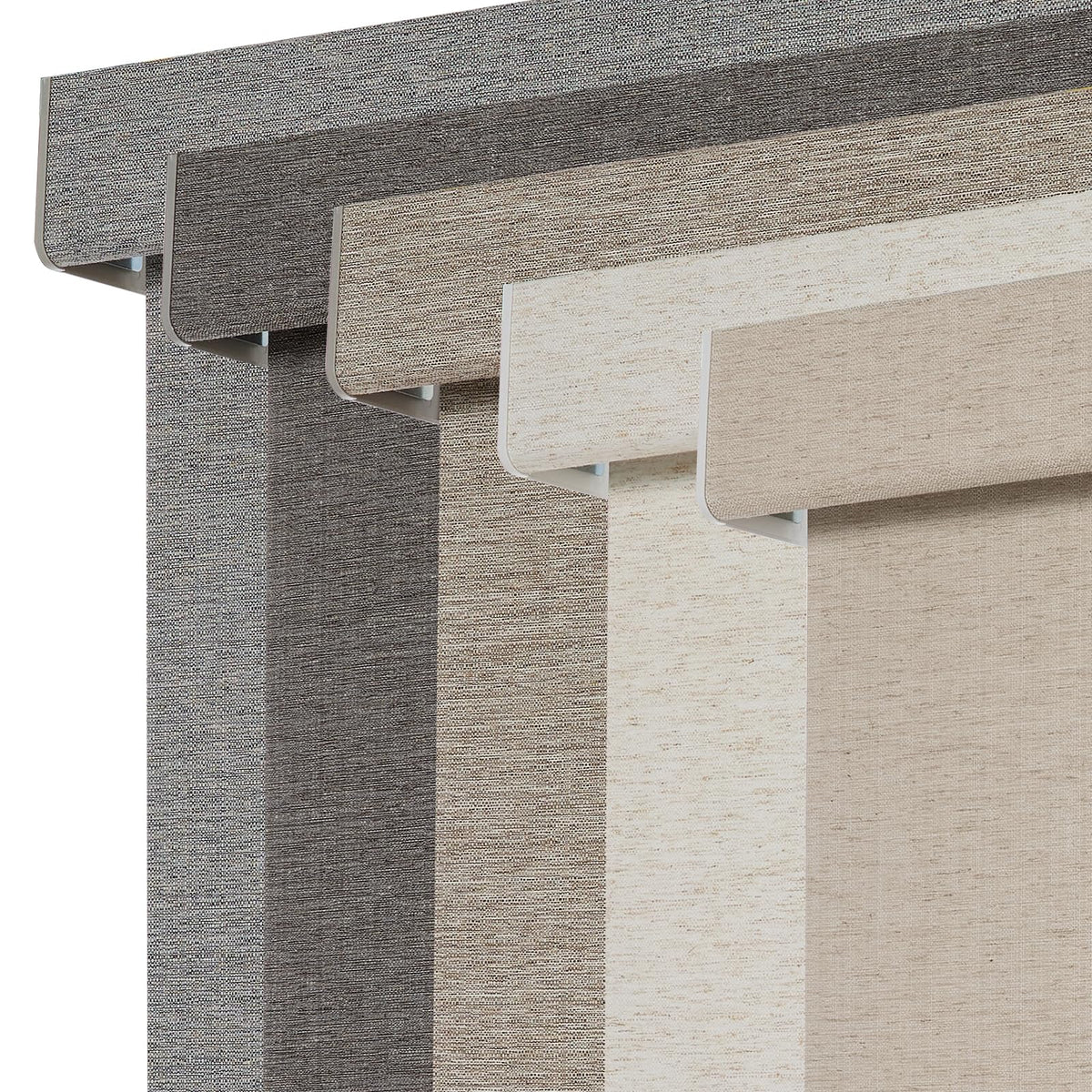 Persilux Light Filtering Roller Shades for Indoor Windows Blinds,Cordless,Linen Fabric,Thermal Insulated Fabric UV Protection Shades for Home,Office,Bedroom,Door,Light Filtering-Cream,16" W X 64" H